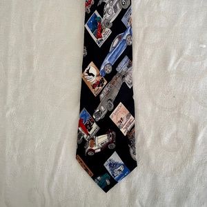 Mercedes Benz Tie by Nicole Miller (Vintage)